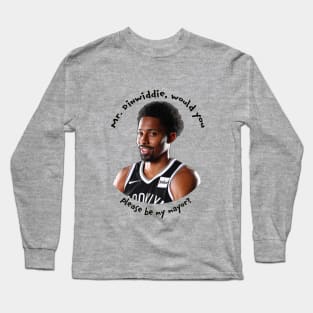 Mr. Dinwiddie Be My Mayor Long Sleeve T-Shirt